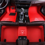 พรมกันลื่นสำหรับรถยนต์ Mercedes-Benz E300L ML S350 GLB CLA GLC260L GLA C200L แบบครอบเต็ม พรมกันลื่นร