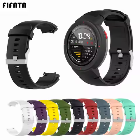 FIFATA Watchband Silicone Wrist Strap For Xiaomi Amazfit Verge Replacement Sport Bracelet For Xiaomi