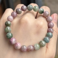 Baceda 7MM 8MM 9MM Tourmaline Bracelet Natural Tourmaline Natural Crystal Bracelet Single Circle Bea