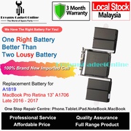 Replacement Battery A1819 For MackBook Pro 13" A1706 2016 2017