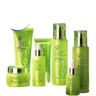 Four-piece set Yageis Fresh Aloe Vera Hydrating Facial Cleanser Cream Watery Lotion