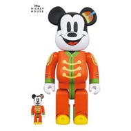 23年3月預訂！全新未開封 Medicom Toy Bearbrick Be@rbrick 100%+400% / 1000% 米奇老鼠 Mickey Mouse “The Band Concert” 迪士尼 Disney