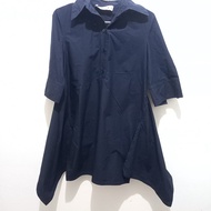 MARNI navy blouse preloved