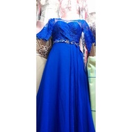 Ninang dress Assorted Colores 3/4 sleeve dress