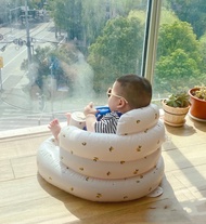 [SG] Multifunctional Baby Sofa PVC Inflatable Learning Eating Dinner Chair baby bath feeding chair b
