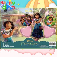 Encanto 5in1 Foil Balloon Set Child Kids Birthday Party Decoration Happy Dino Party Needs