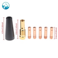 [ritonlywond] 7Pcs/set Gasless Nozzle Tips For Century FC90 Flux-Cored Wire Feed K3493-1 035 0.8/0.9