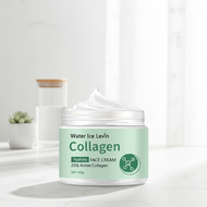 Collagen Face Cream - Enriched with collagen and glycerin for moisture retention and deep hydration 