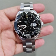 TAG HEUER AQUARACER CERAMIC BEZEL CALIBRE 16 jam pria