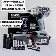 APR RAJA Impact Wrench AP126promax 1000nm body kecil tenaga jumbo versi lengkap dari ap84 promax bor