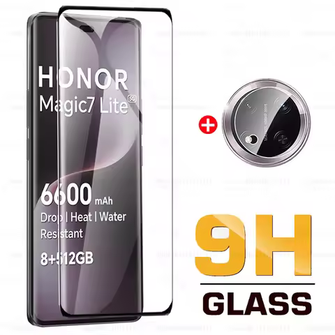 9H Curved Glas For Honor Magic7 Lite Tempered Glass Honor X9c Magic 7 Lite Magic7Lite 5G Global Scre