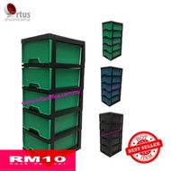 *Limited Offer* 5 Tier Drawers Plastic Cabinet / Plastic Drawer / Storage Cabinet / Storage Drawer