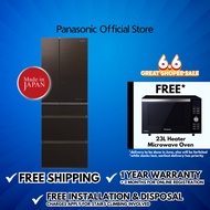 Panasonic Premium MIJ Made In Japan 6-Door Refrigerator NR-F603GT-TS