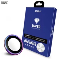 Japan BEVAS Sapphire iPhone 15 Pro Max Tempered Glass Lens Film Ring Burnt Titanium Sticker