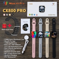 CX800 Pro สมาร์ทวอทช์ NFC Global Positioning รองรับ Bluetooth Call Monitoring Heart Rate Smartwatch