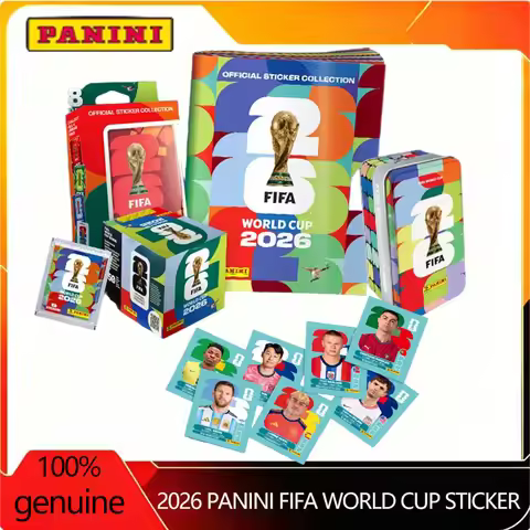 2026 Panini FIFA World Cup Sticker Pack Blind Box Football Collectible Stickers
