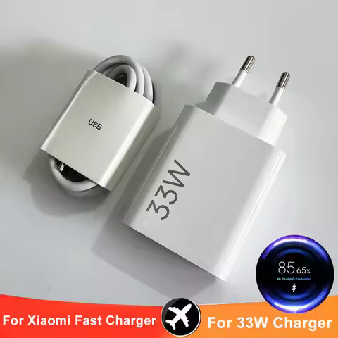 For Xiaomi 33W Fast Charger EU Turbo Fast Charge 6A Usb Type C Cable For Mi 11 Poco X5 X4 F3 X3 Pro