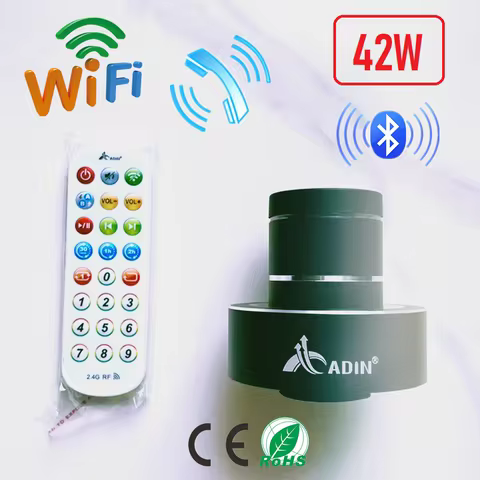 42w Wifi Vibro Bluetooth Speaker Wireless Adin Portable Music Subwoofer Speaker Bluetooth Anti-Neigh