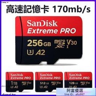 臺灣公司貨  SanDisk 高速記憶卡 1TB 512G micro sd 256G switch專用記憶卡 手機TF