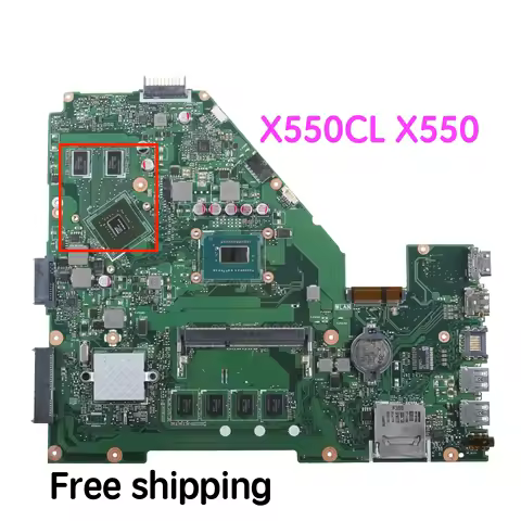 Suitable For ASUS X550CL X550 Laotop Motherboard X550CL REV:2.1 Mainboard 100% tested fully work