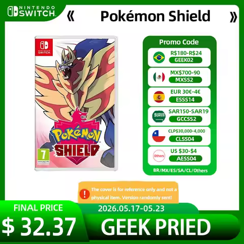 Nintendo Switch Game Deals - Pokemon Shield - Stander Edition - Solid Game Cassette Support TV Table
