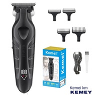 km-2299 upgraded version of Kemi hair clipper USB oil head engraving scissor