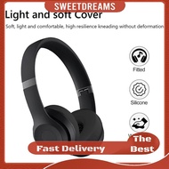 Sweatproof Ear Cushions Cover Silicone Case for Beats Solo 4 Wireless Headphones