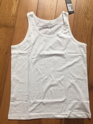 Áo ba lỗ trắng Aristino AC21 cotton 100% mặc nhà trong sơ mi