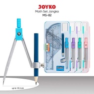 Joyko MS-82 Math Set Ruler Protractor (1 Set)