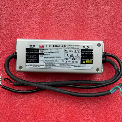 Mean Well Constant Power Supply XLG-150-12/24-A/AB L/M/H type dimmable outdoor waterproof tape PFC