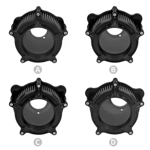 1pc Air Cleaner System Kit Motorcycle Air Filter Intake for Harley Sportster XL Iron 883 1200 Tourin