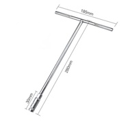 T-Socket Wrench T-Socket Wrench Size 8mm 10mm/ 12mm/ 13mm/ 14mm/ 17mm/ 19mm CRV Quality