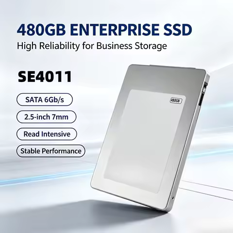 SE4011 480G 2.5 Inch SATA 6Gb/s Enterprise SSD 7mm Internal Solid State Disk For Server, NAS, Deskto