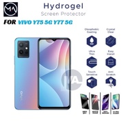 LAYAR Vivo Y75 5G Y77 5G Clear HD Blue Matte Spy Privacy Hydrogel Screen Protector Screen Protector