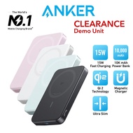 [Demo Unit Clearance] Anker Powerbank MagGo Power Bank (10K, Slim) Magnetic Portable Wireless Charge