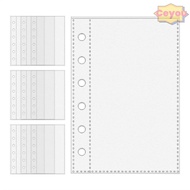 CEYOU Card Protector Sleeves, 6-Ring A7 A7 Binder Pages,  Binder Refill