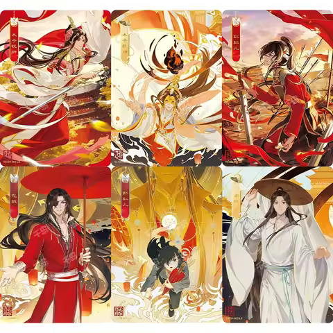KAYOU Genuine Heaven Official's Blessing 2 Full Set Card Xie Lian Hua Cheng San Lang CH CP PT LH PR