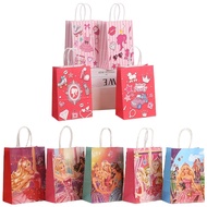 Barbie Princess Gift Bag Kraft Paper Candy Packag Bags Wedding Christmas Gifts Packaging Cookie DIY Party Decorations