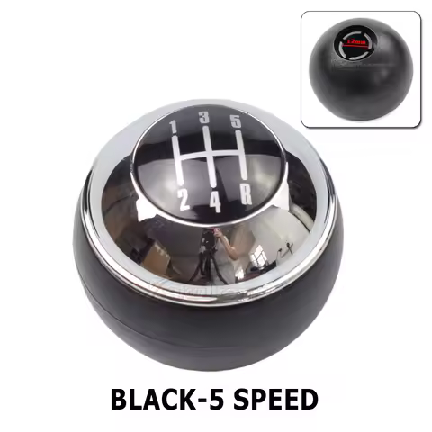 Manual 5/6 Speed Gear Shift Knob Shifter Lever Leather Plastics For Mini R50 One D R52 R53 Cooper S 