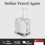 【Next Day】18inch Lightweight Luggage Bag Travel  3.5kg Hand Carry Luggage 360° Universal Wheels Suit