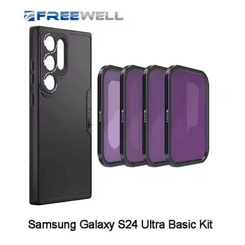 Freewell Basic Kit F-Mount Phone Case with 4 Pack ND Filters Compatible for Samsung Galaxy S23/S24 U