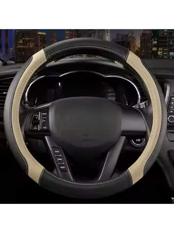 For TOYOTA VIOS corolla RAV4 Prado Reiz Leather four seasons steering wheel cover