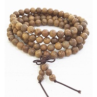 天然順紋雞翅木 佛珠 念佛珠手串 (8mm*108顆) 其木材纹理交错，清晰，色泽突兀，在红木中属于较美的木材 鸡翅木因其质地，与鸡翅羽毛一样璀璨，象征吉祥。