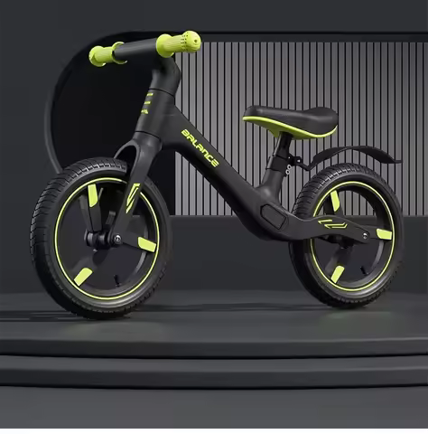 Children's Balance Bike Non Pedal Bike 2-3-4 Year Old Baby Sliding Bike Learning Bike Sliding Bike