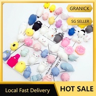 sg stock Stress Ball Toy Cute Animal Squeezing Toy Trick Toy Vent Ball Small Gift squishy