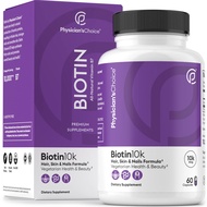 Physician's Choice Biotin 10000mcgบำรุงผม ผิว และเล็บ 60 แคปชูล