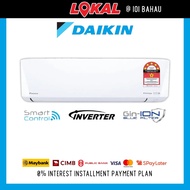 DAIKIN 5-STAR DELUXE INVERTER WIFI 1HP / 1.5HP / 2HP / 2.5HP / 3HP Air Conditioner FTKU R32 Aircond