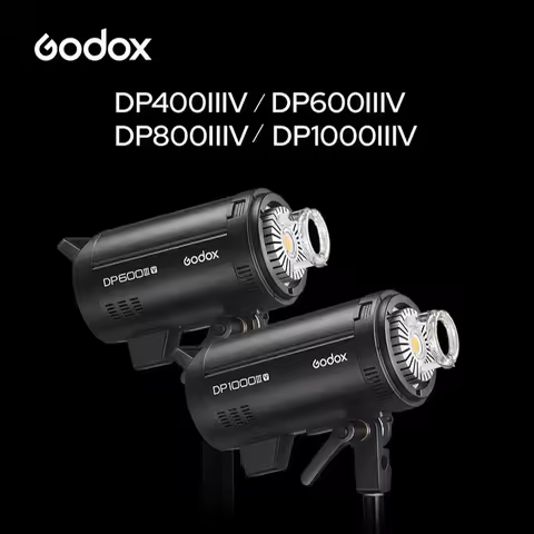 Godox DP800IIIV DP600IIIV DP1000IIIV DP400IIIV Built-in 2.4G Wireless X System Studio Strobe Flash L