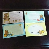 M. B .D Club Mr Bean Dream Bear Bear Memo Pad 熊紙 94 Sanrio