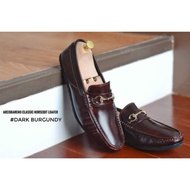 702-3 Arcobareno Classic Loafer Dark Burgundy x Horsebit รองเท้า loafer ผู้ชาย งานหนัง Italy แท